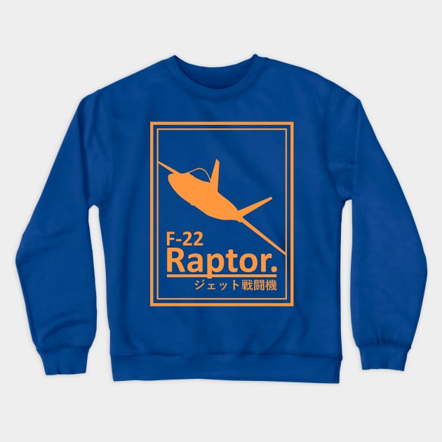 F-22 Raptor Crewneck Sweatshirt by TCP